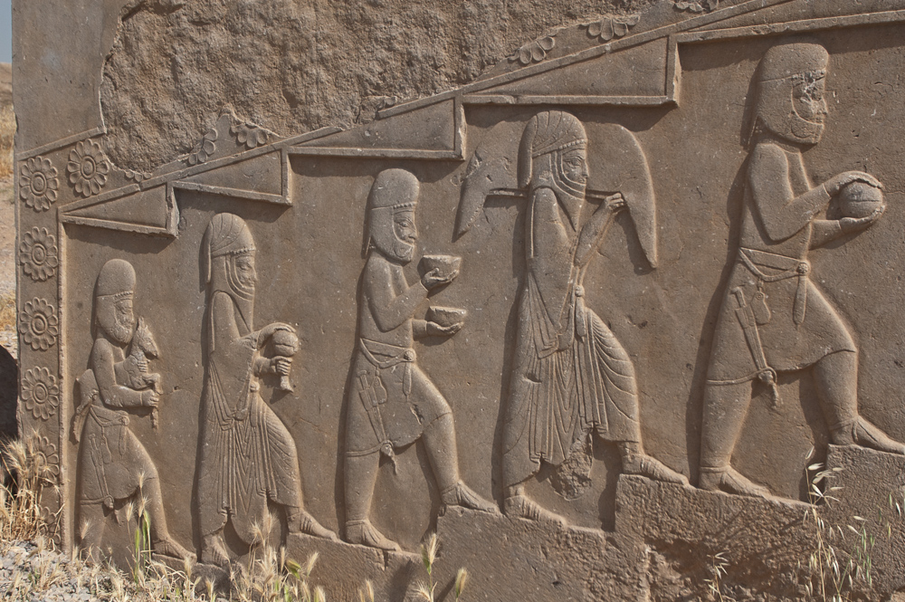 Wandrelief in Persepolis 
